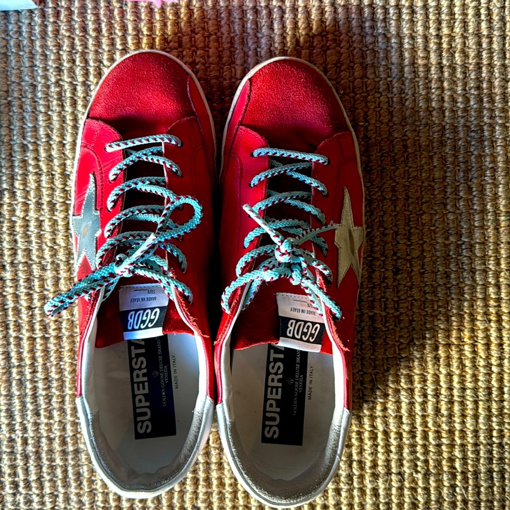 Golden Goose Red Sneakers size 41